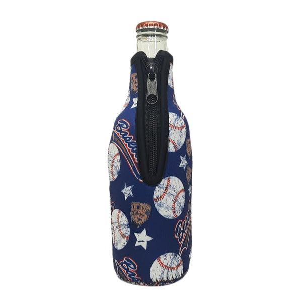 Baseball 12oz Bottleneck Sleeve - Drink Handlers