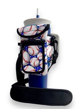 Baseball Wrap Around Drink Pocket - Drink Handlers