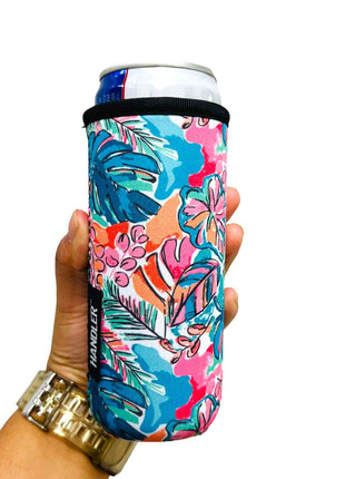 Beach Babe 12oz Slim Can Handler™ - Drink Handlers