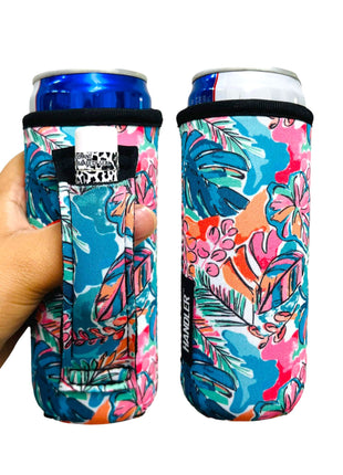 Beach Babe 12oz Slim Can Handler™ - Drink Handlers