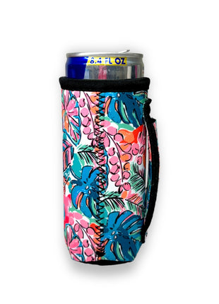 Beach Babe Print 8-10oz Slim Can Handler™ - Drink Handlers