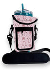 40-50oz Wrap Around Pocket Carrier / Nurse Leopard