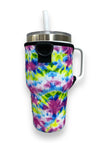 25-35oz Tumbler Carrying Sleeve / Purple Tie Dye