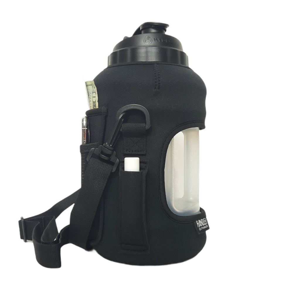 Black 1/2 Gallon Jug Carrying Handler™ - Drink Handlers