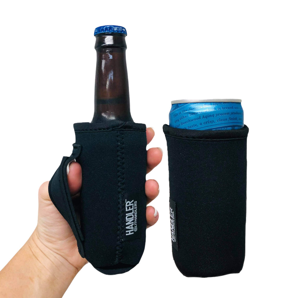 Black 8-10oz Slim Can Handler™ - Drink Handlers