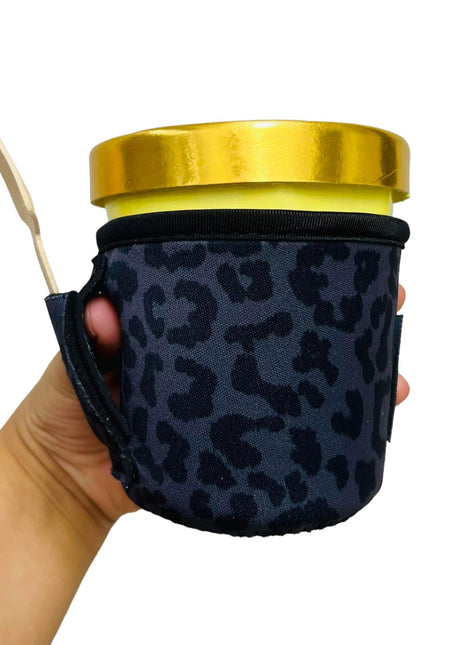 Black Leopard Pint Size Ice Cream Handler™ - Drink Handlers