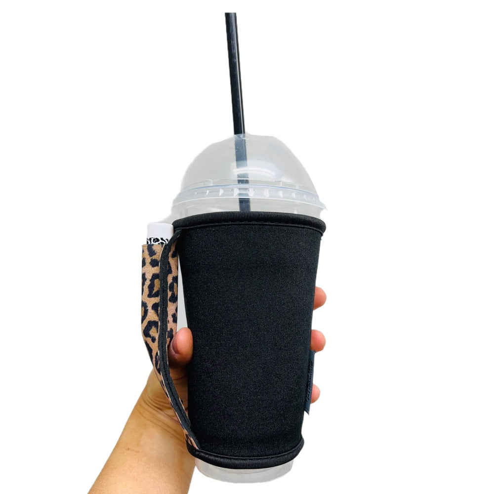 Black W/ Leopard Large / XL Bottomless Handler™ - Drink Handlers