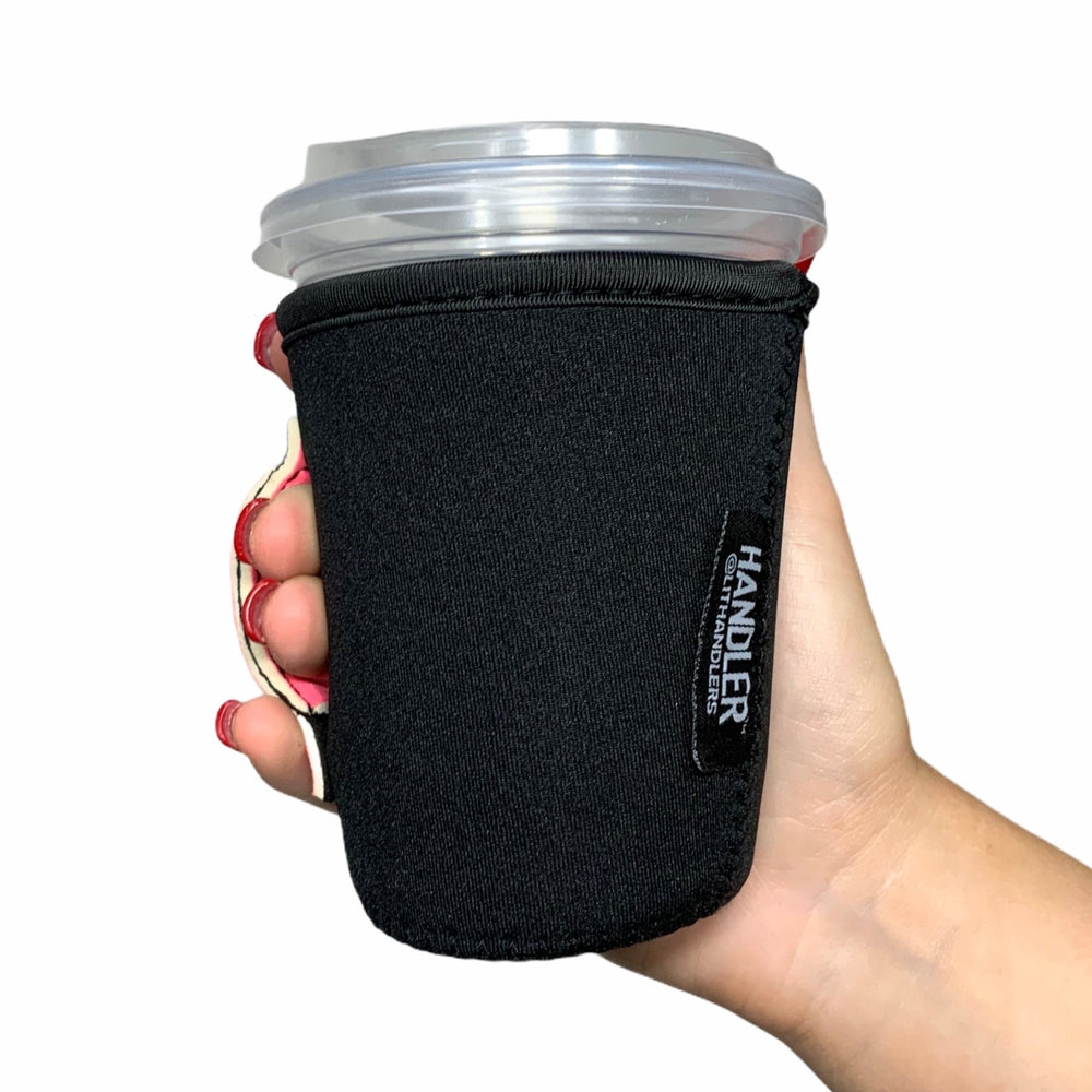 Black w/ Neon Pink Small & Medium Coffee Handler™ - Drink Handlers