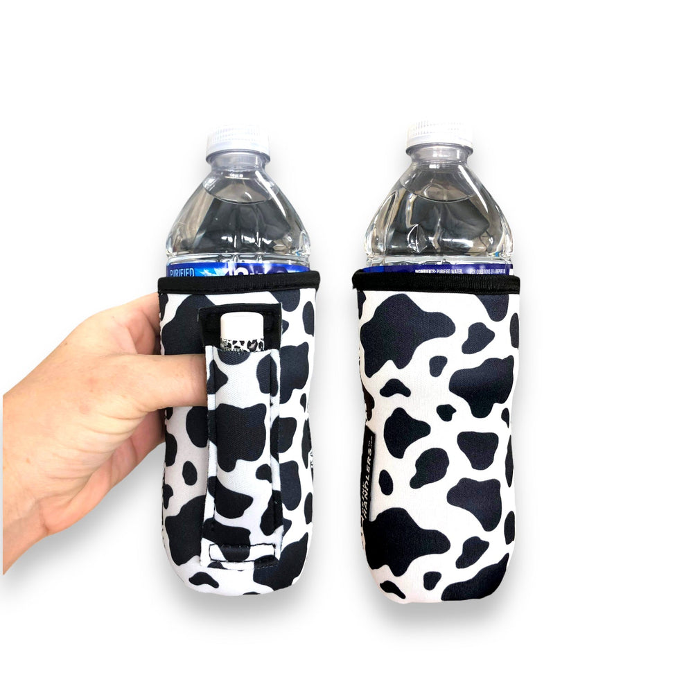 Black & White Cow Print 16oz Can Handler™ - Drink Handlers