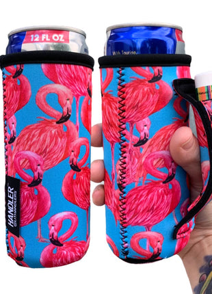 Blue Flamingo 12oz Slim Can Handler™ - Drink Handlers