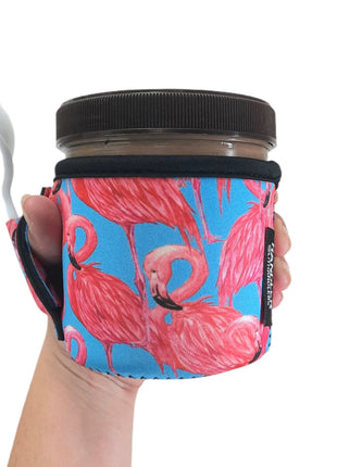 Blue Flamingo Pint Size Ice Cream Handler™ - Drink Handlers