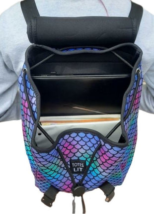 Blue Leopard Backpack - Drink Handlers