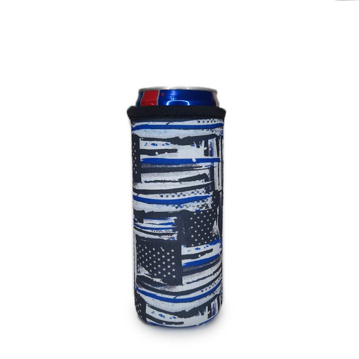 Blue Line 12oz Slim Can Sleeve - Limited Edition* - Drink Handlers