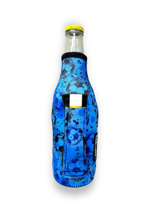 Blue Soccer 12oz Bottleneck Handler™ - Drink Handlers