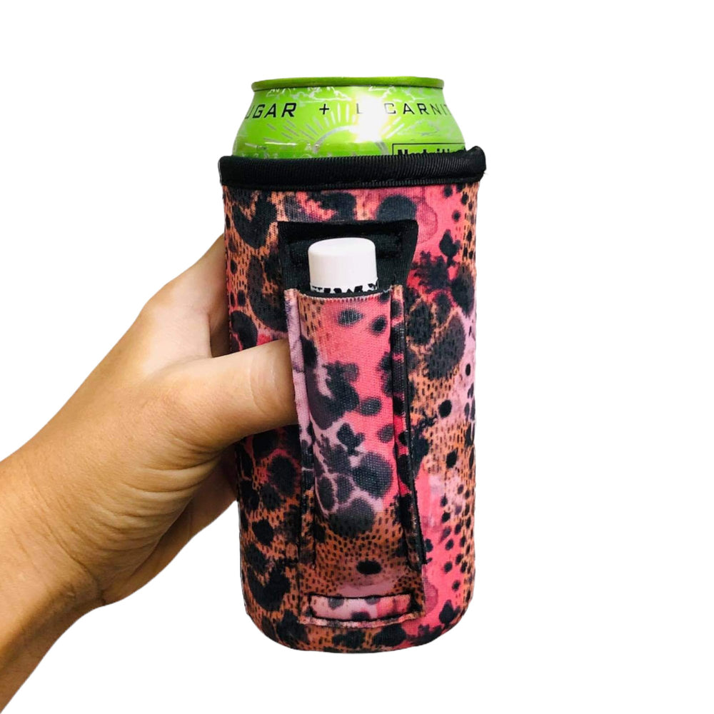 Blushing Leopard 16oz Can Handler™ - Drink Handlers
