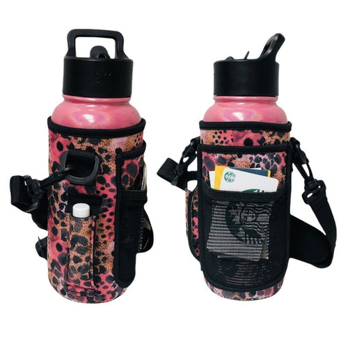 Blushing Leopard - 30-40 oz Tumbler Handler ™ w/ Strap – Dixie