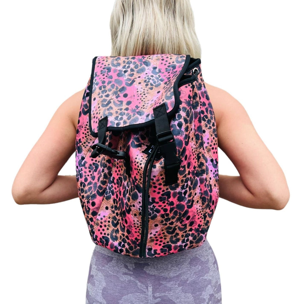 Blushing Leopard Backpack - Drink Handlers