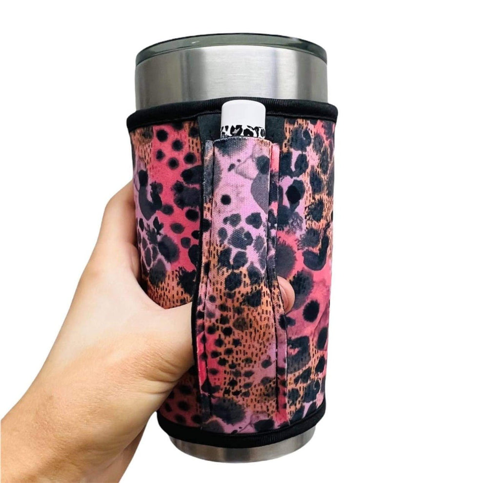 Blushing Leopard Large / XL Bottomless Handler™ - Drink Handlers