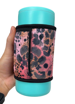 Blushing Leopard Small / Medium Bottomless Handler™ - Drink Handlers