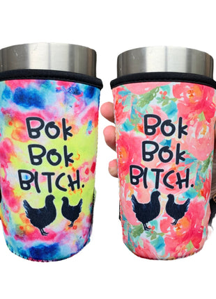 Bok Bok B**** 20oz Large Coffee / Tea / Tumbler Handler™ - Drink Handlers