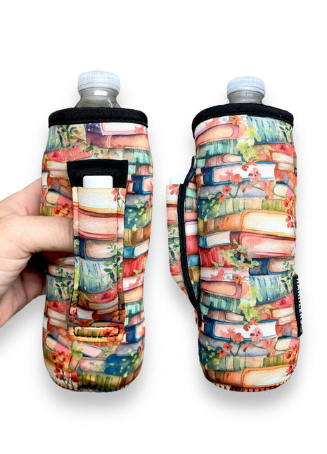 Books 16-24oz Soda & Water Bottle / Tallboy Can Handler™ - Drink Handlers