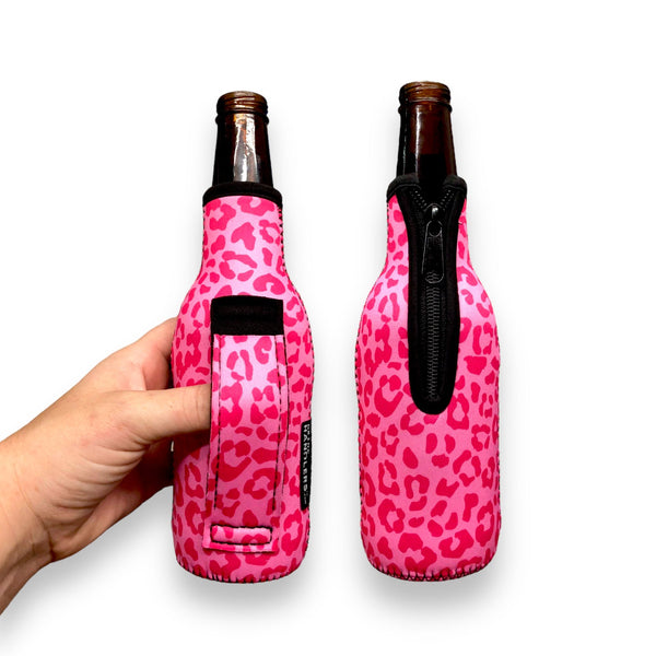 Bubble Gum Kitty 12oz Bottleneck Handler™ - Drink Handlers