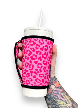 Bubble Gum Kitty Large / XL Bottomless Handler™ - Drink Handlers