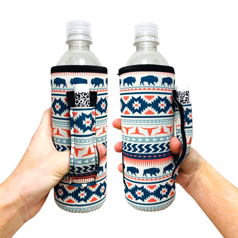 Buffalo Aztec 16-24oz Soda & Water Bottle / Tallboy Can Handler™ - Drink Handlers