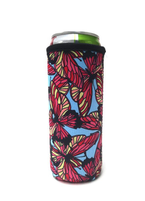 Butterfly 12oz Slim Can Sleeve- Limited Edition* - Drink Handlers