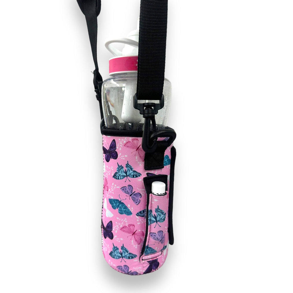 Butterfly 30-40oz Tumbler Handler™ With Carrying Strap - Drink Handlers