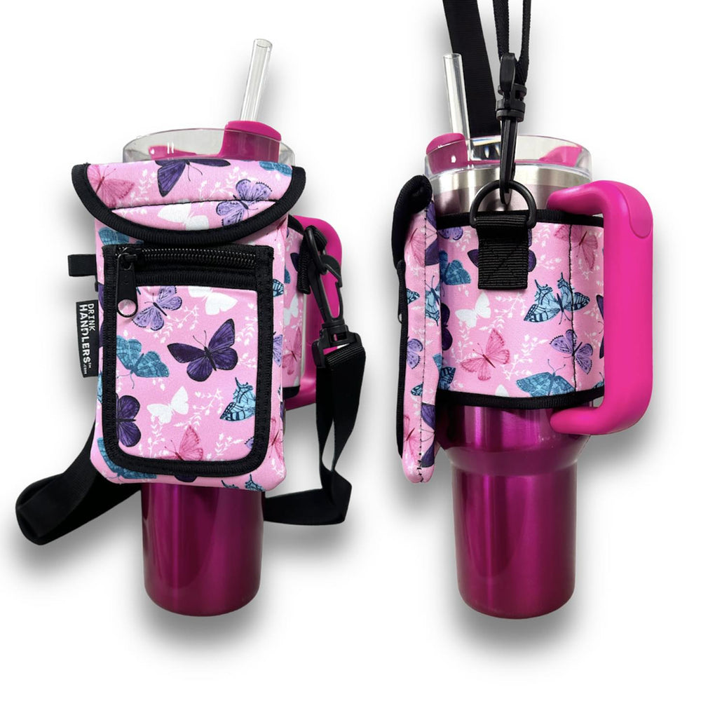 Butterfly Wrap Around Drink Pocket - Drink Handlers