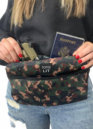 Camo Fanny Packin' Tote - Drink Handlers