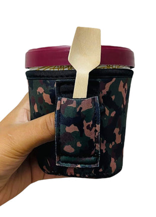 Camo Pint Size Ice Cream Handler™ - Drink Handlers