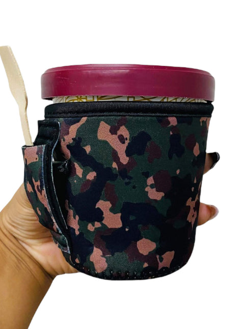 Camo Pint Size Ice Cream Handler™ - Drink Handlers
