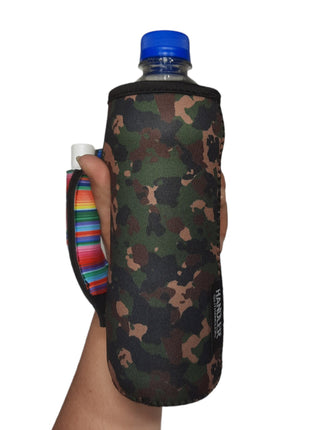 Camo w/ Serape 16-24oz Water Bottle Handler™ - Drink Handlers