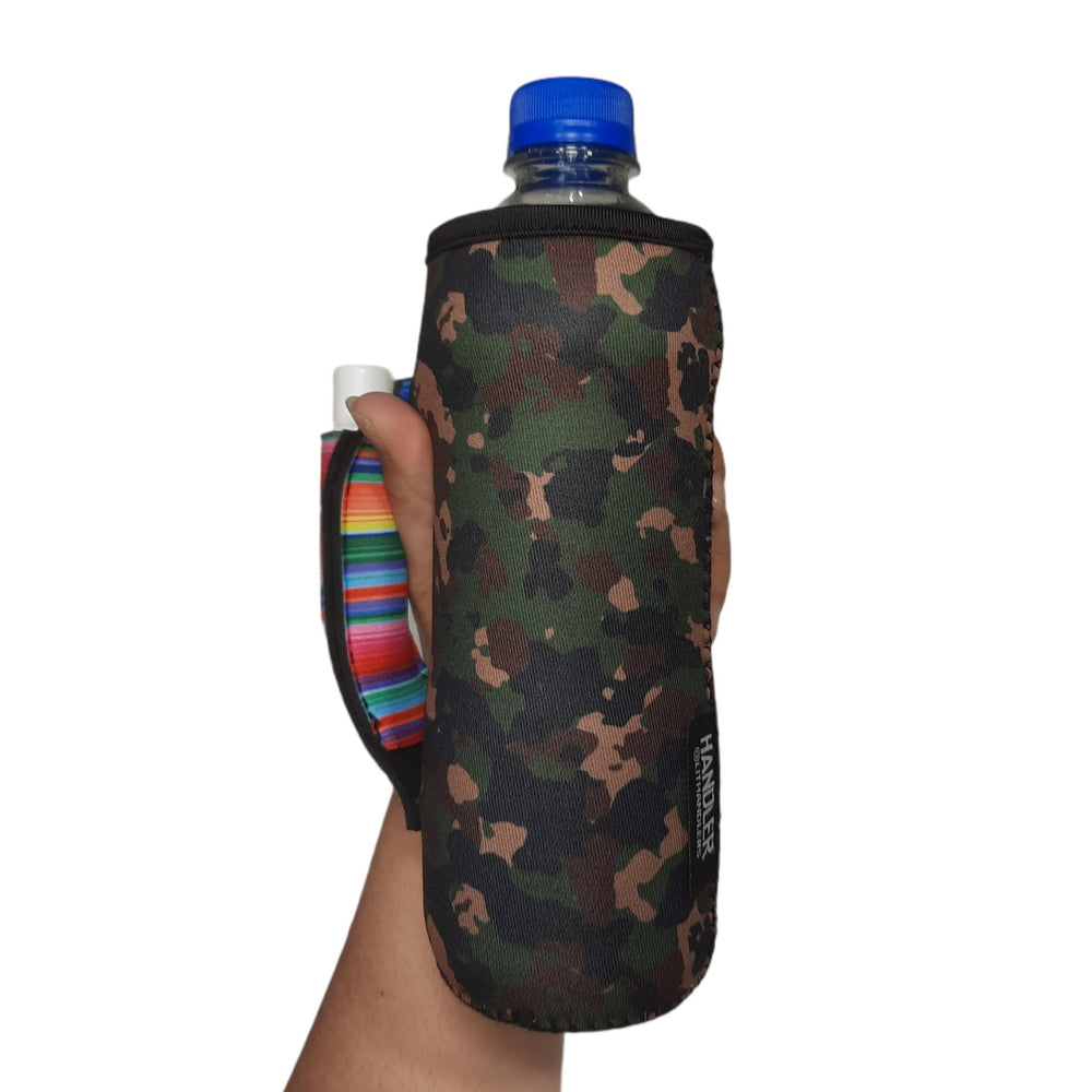 Camo w/ Serape 16-24oz Water Bottle Handler™ - Drink Handlers