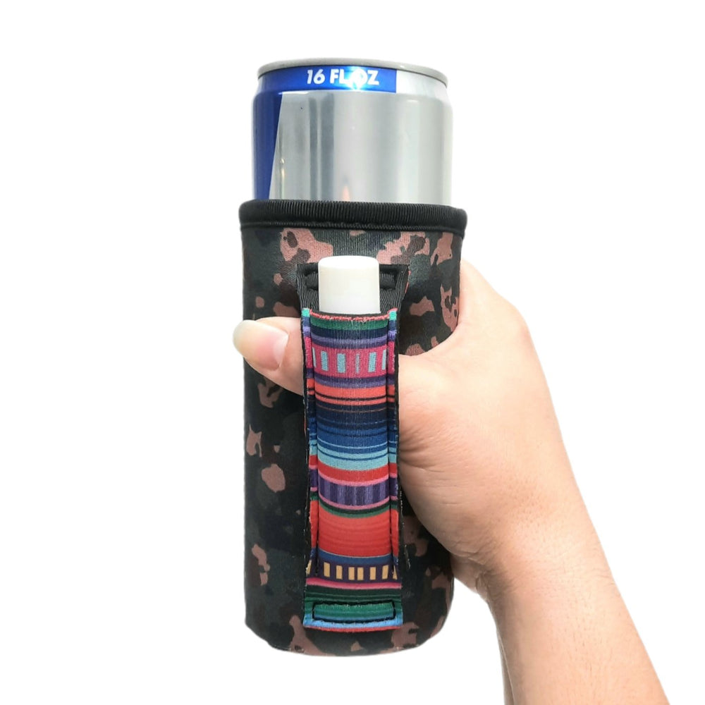 Camo w/ Serape 16oz Can Handler™ - Drink Handlers