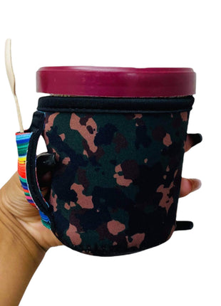 Camo w/ Serape Pint Size Ice Cream Handler™ - Drink Handlers