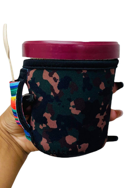 Camo w/ Serape Pint Size Ice Cream Handler™ - Drink Handlers
