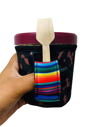 Camo w/ Serape Pint Size Ice Cream Handler™ - Drink Handlers