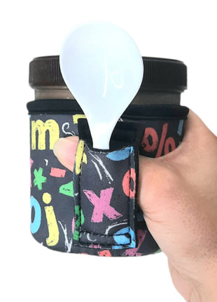 Chalkboard Letters Pint Size Ice Cream Handler™ - Drink Handlers