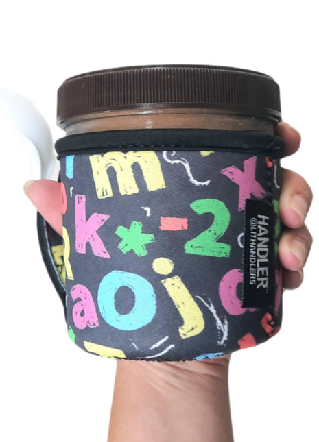 Chalkboard Letters Pint Size Ice Cream Handler™ - Drink Handlers