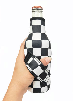 Checkerboard 12oz Bottleneck Handler™ - Drink Handlers