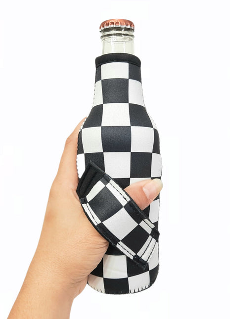 Checkerboard 12oz Bottleneck Handler™ - Drink Handlers