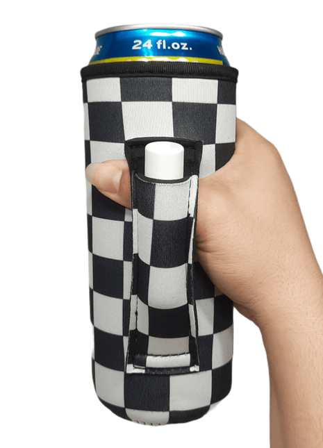 Checkerboard 16 - 24oz Water Bottle Handler™ - Drink Handlers