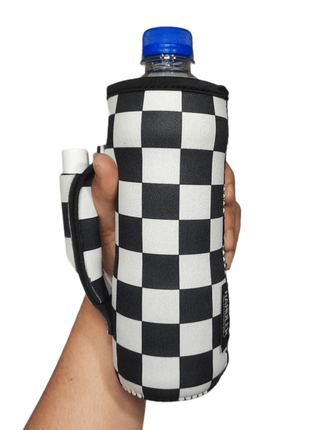 Checkerboard 16 - 24oz Water Bottle Handler™ - Drink Handlers
