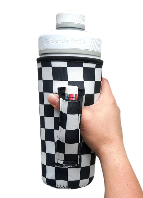Checkerboard 30oz Tumbler Handler™ - Drink Handlers