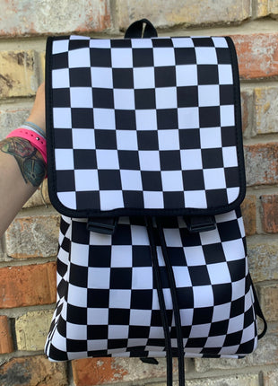 Checkerboard Backpack - Drink Handlers