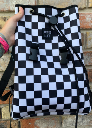 Checkerboard Backpack - Drink Handlers