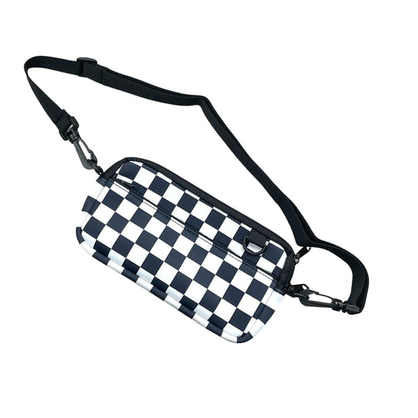 Checkerboard Cross Body Purse - Drink Handlers